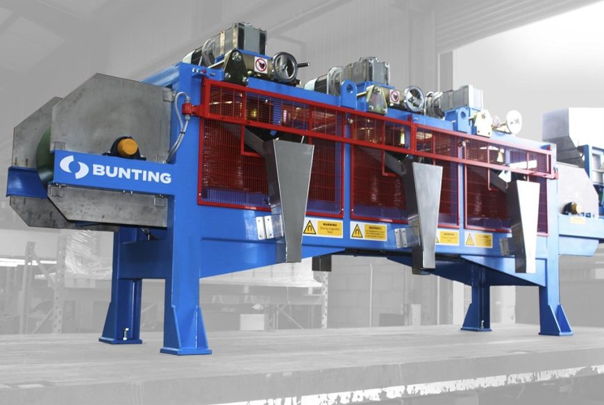 Two Magnetic Disc Separators Process Coltan